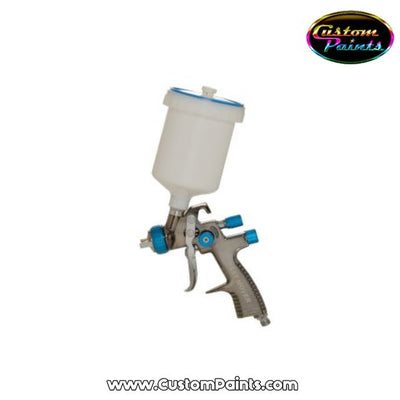 Brushes, Applicators & Guns: FMT3006 Gravity feed LVLP spray gun with 600ml pot with 1.4mm aircap