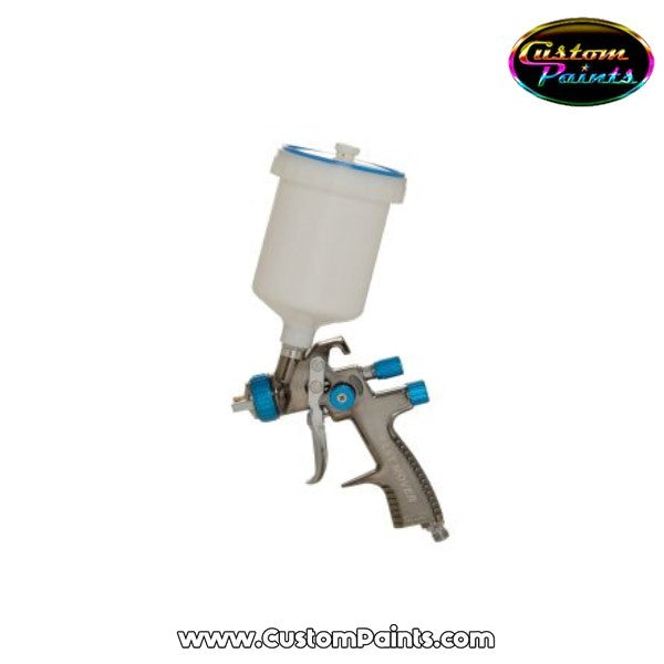 Brushes, Applicators & Guns: FMT3006 Gravity feed LVLP spray gun with 600ml pot with 1.4mm aircap