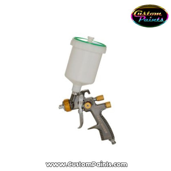 Brushes, Applicators & Guns: FMT3006 Gravity feed LVLP spray gun with 600ml pot with 1.8mm aircap