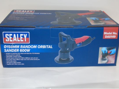 Power Tools: Random Orbital Dual Action Sander Electric DAS149