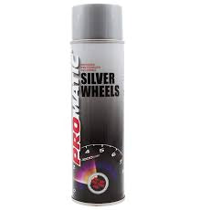 Aerosol: Promatic Wheel Silver Aerosol 500ml