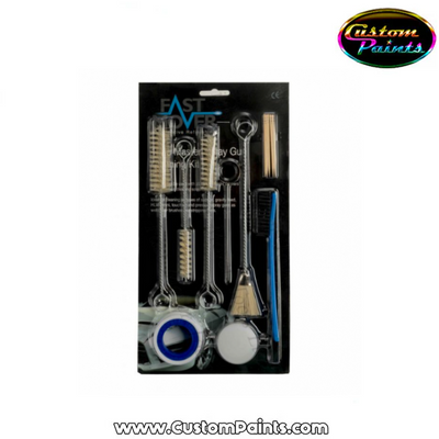 Cleaning: Spray gun Cleaning Kit, 13pc