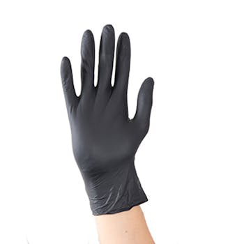 Utensils, Essentials & Others: Black Nitrile Disposable Gloves