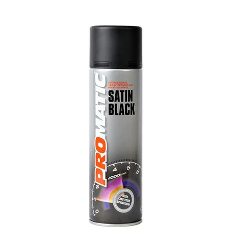 Aerosol: Promatic Black 500ml