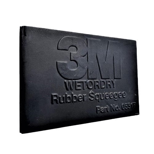 3M 107MM X 70MM WET OR DRY RUBBER SQUEEGEE